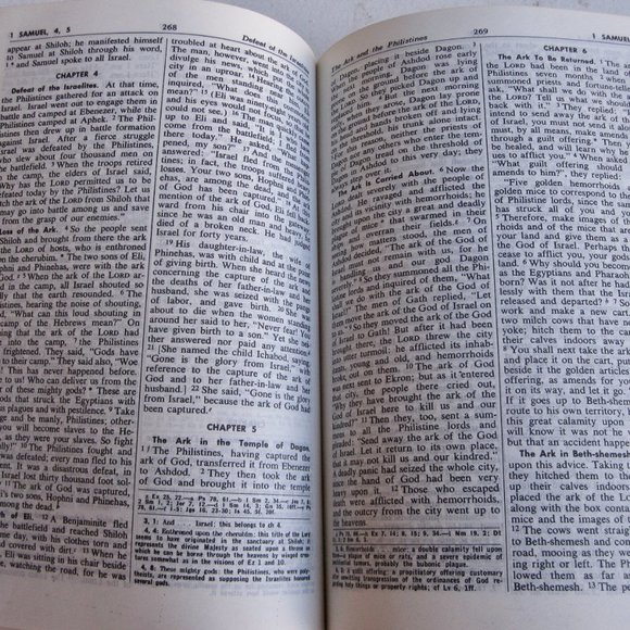 St Joseph Edition NAB New American Bible Medium Size Color Illustrated 1970s - Picture 6 of 10